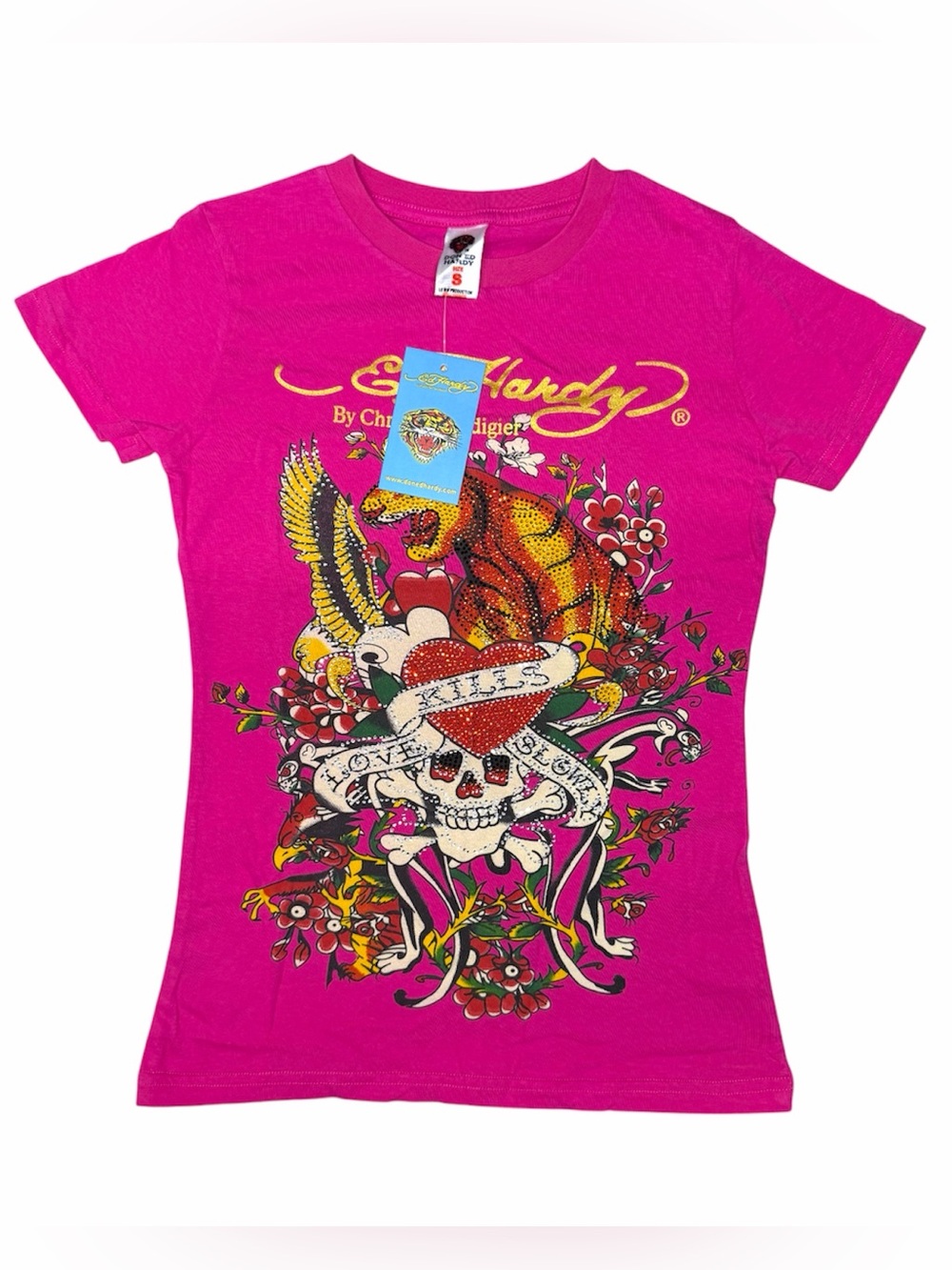Y2K Ed Hardy Tee